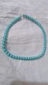 blue pearl necklace /blue pearl mala. 
