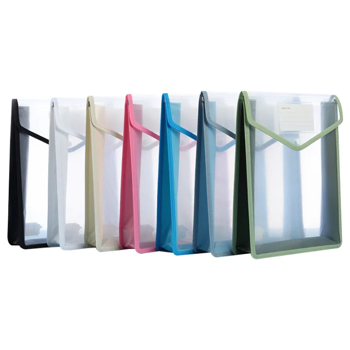 A4%20Vertical%20Press%20Button%20Student%20Bag%20Waterproof%20Large%20Capacity%20Test%20Paper%20Storage%20Classification%20Transparent%20Seven%20Colors%20Choice%20-%20Image%205