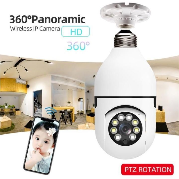 Wireless%20Wifi%20Panoramic%20Bulb%20Camera%20Household%20Indoor%20Surveillance%20Camera%20Two-Way%20Intercom%20Night%20Vision%20Home%20Security%20Webcam%20-%20Image%203