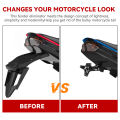Motorcycle License Plate Bracket Tail Tidy Fender Eliminator Number Holder Support Universal Accessories For Yamaha. 