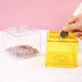 Plastic Blocks Piggy Bank Coin Storage Case Money Box Building Block Saving Box Kid Toy Change Boxes Home Decor.