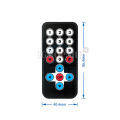 38khz MCU MP3 MP4 Black / White learning board IR remote control Infrared decoder for protocol remote control For arduino. 