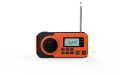 4000mAh Portable Emergency Solar Power Radio Hand Crank Charging AM/FM Weather Radio Led Reading Flashlight Bank Phone Charger. 