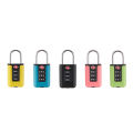 TSA Customs Code Lock for Travel Luggage Password Changeable black Lock Contrast Design Padlock 3 Digit Combination Lock. 