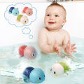Baby Bath Toys Water Chain Clockwork Bathing Cute Swimming Turtle Toy Toddler Pool Beach Classic Toy For Kids Water Playing. 