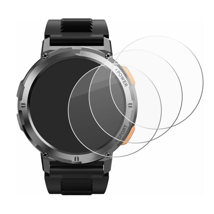 KOSPET TANK T2 Smartwatch Premium Transparent Tempered Glass Screen Protector