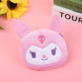Sanrio Plush Zero Wallet Cinnamoroll Kuromi My Melody Cartoon Pompompurin Carrying Coin Soft Plush Backpack Pendant Storage Bag. 