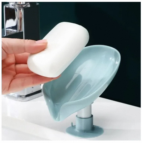 Leaf Design Soap Holder Sponge Rack