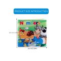 Baby Cloth Books Enlightenment Early Educational Toys Kids Fruits Animal Numbers Food Cognitive Book for Toddlers 12-72 Month. 