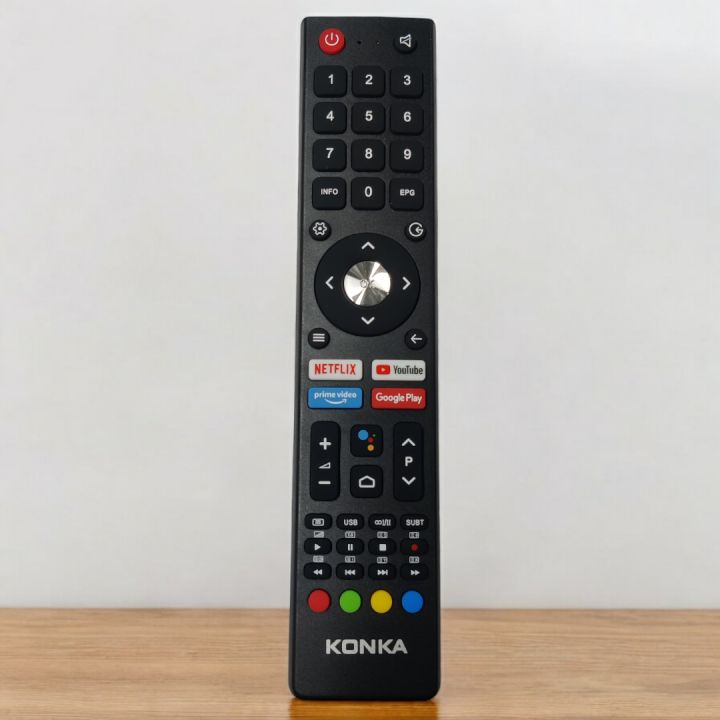 Tv Remote Control For Konka Android Led Tv With Voice. | Daraz.com.bd
