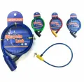 New Arrival High Wire Rubber Cycle Lock For safety And Secure With 3keys. 