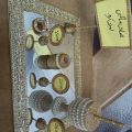 Doodh pilai glass set. 