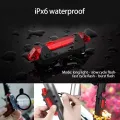 2 Pcs Bicycle Rechargeable Front And Back Cycle Light Cycling Lamp USB Headlight With Rear Tail Light Bicycle Accessories. 