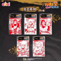 Genuine NARUTO Collection Cards Anime Ninja Uchiha Sasuke Itachi Brother Series Theme Characters Cards   for Kids. 