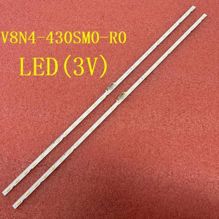 28LED(3V)%20LED%20Strip(2)for%20Samsung%20UE43NU7470%20UE43RU7410U%20UE43RU7025K%20UE43RU7400%20V8N4-430SM0-R0%20BN96-46053A%20CY-NR043HGHV1V%20-%20Image%202