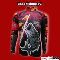 Fashion outdoor sport fishing shirts JK Thailand bass fishing v.2 anti UV 80-90% colors breathable quick dry men and women. 