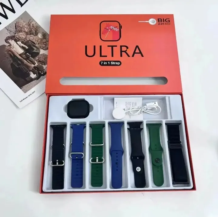 7%20Watch%20Straps%20New%20Watch%2010%20Ultra%203%20Smartwatch%202.01%20HD%20Amoled%20Circular%20Screen%20ECG%20Monitoring%20Reloj%20inteligente%20Wireless%20Charging%20-%20Image%205