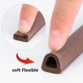 5-10M Door Window Sealing Strip Self Adhesive Sound Insulation Foam Weatherstrip Anti-Collision Dustproof Windbreak Rubber Seal. 