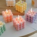 Handmade Candles - Bubble Candle Cute Soy Candles, Decoration Bright Candle, Handmade Cube Candle for Bedroom Bathroom Decorations, Customise item. 