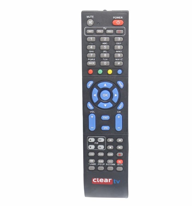 Clear TV Setup Box Remote Control | Daraz.com.np
