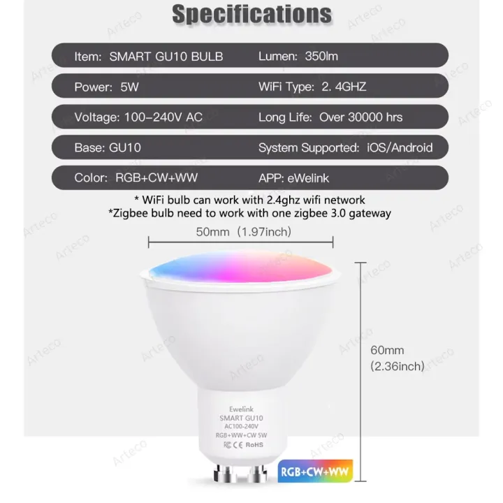 Ewelink%20GU10%20Zigbee%20LED%20Bulbs%20WiFi%20Smart%20LED%20Lamp%20RGB%20CW%20WW%20Ewelink%20App%20Control%20Led%20Light%20Bulb%20Works%20With%20Alexa%20%20Yandex%20lightify%20-%20Image%203