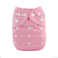 1pc ALVABABY Cloth Diapers Baby Eco-friendly  Solid Color Modern Cloth Nappy for Baby 3-15kg with One Pocket Diaper Shell. 