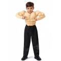 Hercules Party Outfit Fake Muscle Flesh Color Abs Costume Boys Performance Suit Funny Carnival Birthday Gift Boys and Girls.