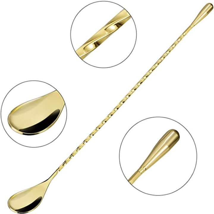 Cocktail%20Spoon%20Bar%20Stirring%20Spoon%20Long%20Handle%20Stainless%20Steel%20Spiral%20Pattern%20%20Mixing%20Shaker%20Spoon,%2012%20Inch,%204%20Colors%20Bar%20%20Tools%20-%20Image%203
