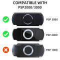 Battery Back Door Cover Case Replacement for PSP 2000/3000/Fat Console Repair Housing Shell Black. 