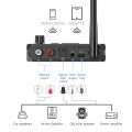 Bluetooth 5.3 Audio Receiver Support USB U-Disk Play Wireless Adapter R/L 2 RCA/3.5MM AUX/Optical Fiber Jack For Car Kit Speaker.