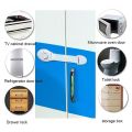Baby Safety Cabinet Locks & Straps - Child Proof Drawer Lock for Refrigerator, Cupboard & Door - Multi-Purpose Kids Security Protection for Home..