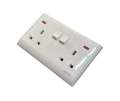13A Twin socket. 
