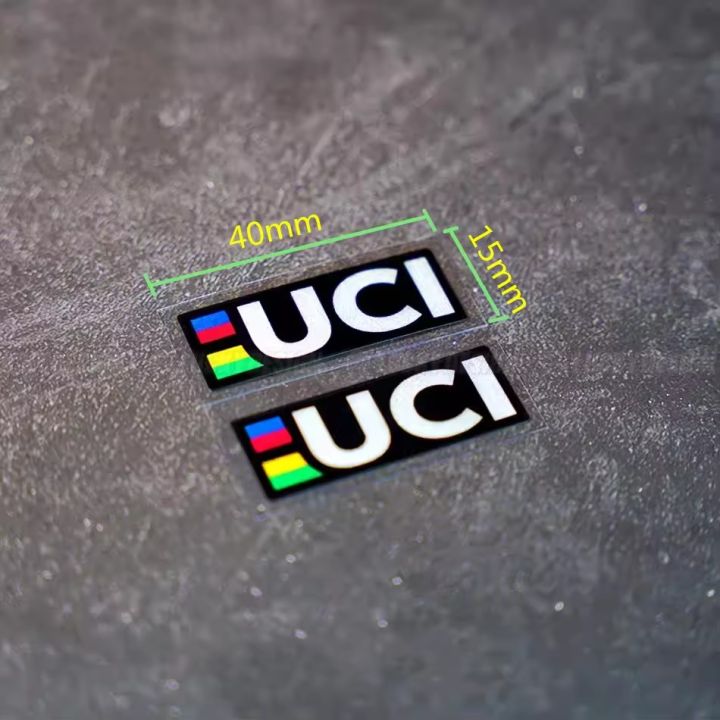 Uci Label UCI certification small label sticker bicycle union certification label ...