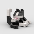 Animal Series 62Pcs MOC Bricks Cat Figires DIY Building Blocks Kids Education Toys For Children Birthday . 