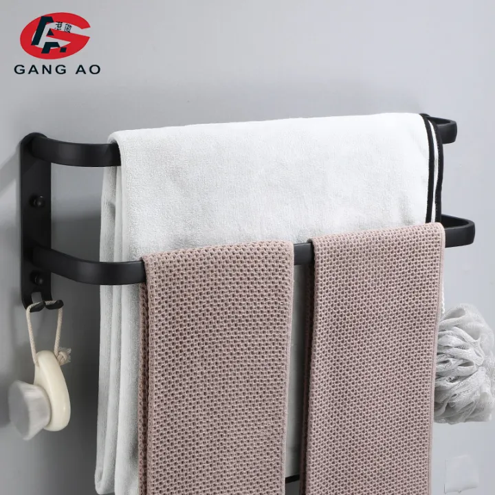 Towel%20Hanger%20Wall%20Mounted%2030-50%20CM%20Towel%20Rack%20Bathroom%20Aluminum%20Black%20Towel%20Bar%20Rail%20Matte%20Black%20Towel%20Holder%20with%20Sticker%20-%20Image%205