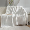 Faux Fur Throw Blanket- Bubble Rabbit Fluff Blanket For Couch Bed Sofa,softest Fluffy Fuzzy Cozy Blanket,furry Plush Shaggy .