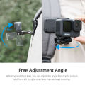Vamson Backpack Clip for Insta360 x3 for  Hero 11 10 9 Camera 360Â° Rotate Shoulder Belt Mount Accessories for  Action. 