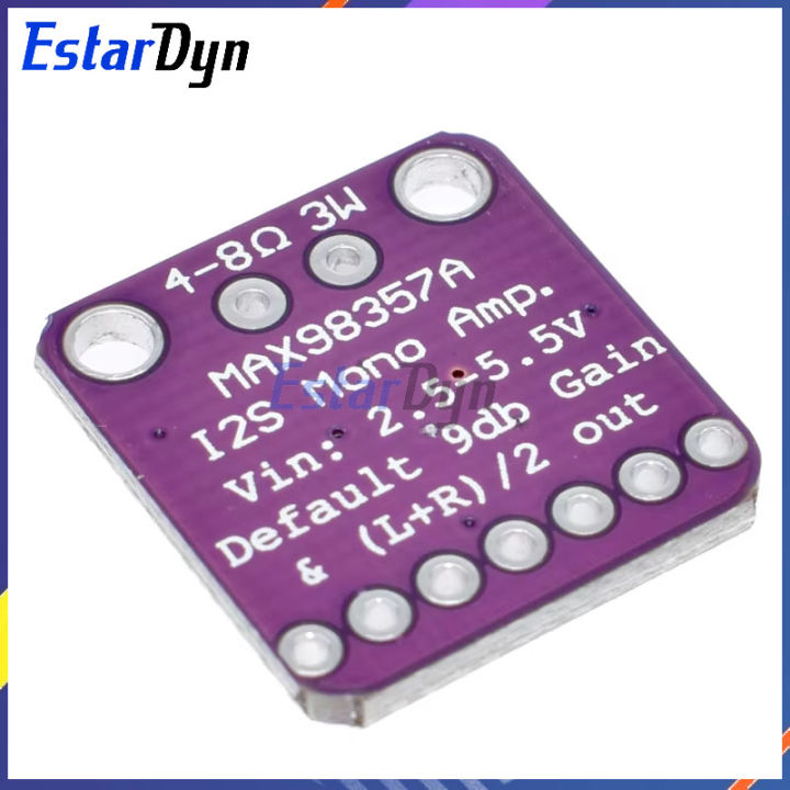 Estardyn%20Max98357%20I2S%203W%20Class%20D%20Amplifier%20Breakout%20Interface%20Dac%20Decoder%20Module%20Filterless%20Audio%20Board%20For%20Raspberry%20Pi%20Esp32%20-%20Image%205