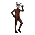 Hot  Adult Cosplay 99 Nights Forest Deer Outfit 3D Print Cosplay Costume Halloween Carnival Horror Game Dress Up Suit. 
