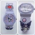 Sanrio watch children silicone strap analog watch. 