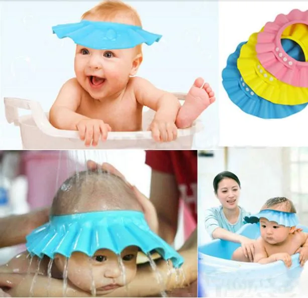 1PC%20Adjustable%20Shower%20Cap%20Protect%20Shampoo%20For%20Baby%20Health%20Bathing%20Waterproof%20Hat%20Kid%20Wash%20Hair%20Shield%20Hat%20-%20Image%202