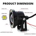 2X Car COB Auto DRL Led 12V HeadLamps Angel Eyes Fog Waterproof Headlights DRL Daytime Running DayLight Turn Signal Trunk Led.
