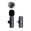 NEW Wireless Lavalier Microphone Audio Video Recording Mini Mic For iPhone Android Laptop Live Gaming Mobile Phone Microphone. 