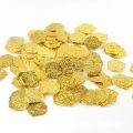 10/25/50pcs Plastic Pirate Coin Fake Gold Coin Treasure Game Simulation Toys Coin Kids Party Gift Kids Birthday Children's Gift.