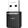 Comfast AX600 /AX650 USB WiFi 6 Adapter 5G + 2.4GHz Network Card Dongle 802.11AX Antenna for PC Signal Reception for Laptop Win 10 11.