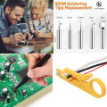 16-IN-1 Electric Soldering Iron 60W Adjustable Temperature Replaceable Soldering Iron Head Soldering Iron Pen Welding Kit. 