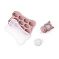 Baby Food Fruit Feeder and Breastmilk Popsicle Mould Set, Food Feeder Nipple, For Teething Relief, Freezer Tray, For 4+ Months. 