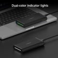 Hagibis 80Gbps M.2 NVMe SSD Enclosure Compatible with Thunderbolt 5/4/3/USB4 External SSD Up to 8TB for 2230/2242/2260/2280 SSDs. 