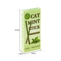 1PCS Cat Chew Toys Natural Silver Vine Catnip Toy Sticks Cat Teething Self-High Toys Teething Sticks Pet Supplies. 