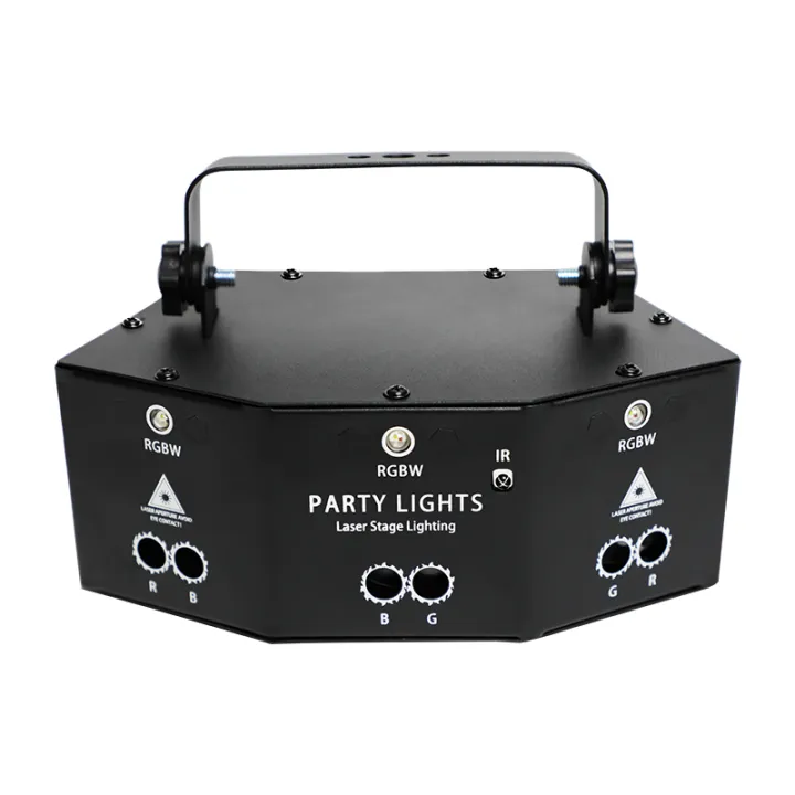 HCWE%209%20Eye%20RGB%20Disco%20Beam%20Laser%20Light%20Projector%20Dmx%20Strobe%20Night%20Light%20Podium%20Effect%20Xmas%20Party%20Vakantie%20Halloween%20Party%20Lichten%20-%20Image%207